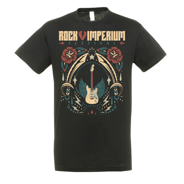 Merch 2024 Camiseta Rock Imperium Festival "Guitar Fender"