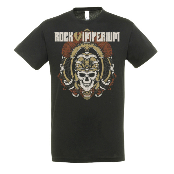 Merch 2024 Camiseta Rock Imperium Festival "Roman Skull"