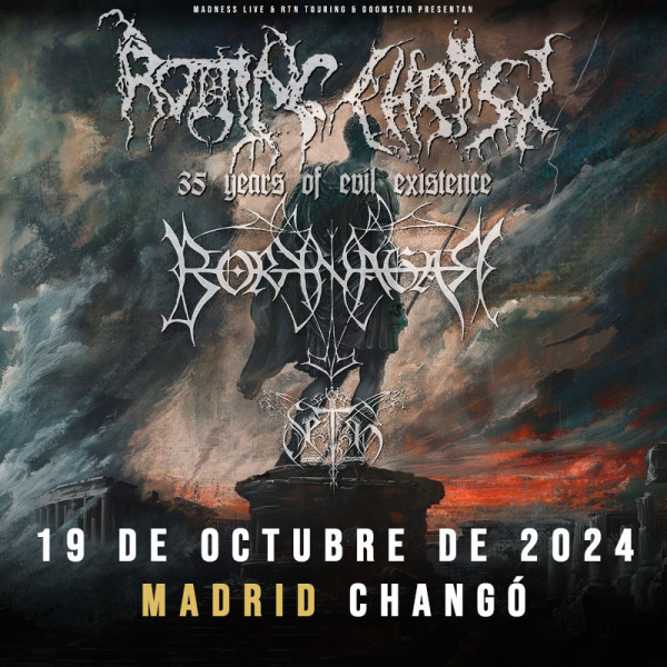Rotting Christ + Borknagar + Seth (Madrid)