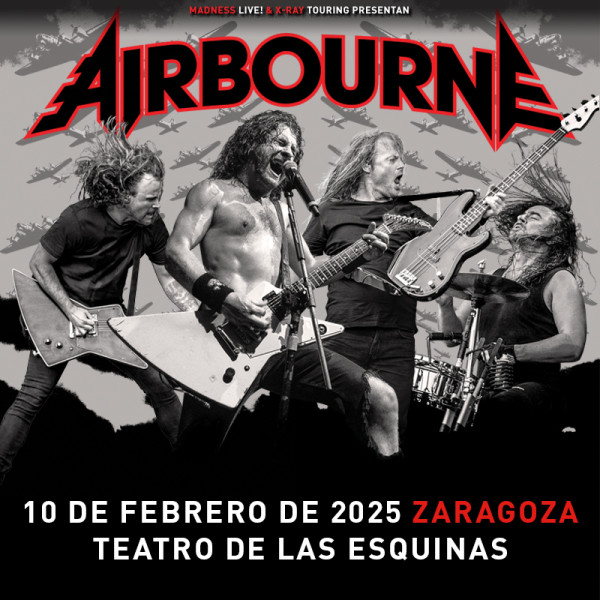 Airbourne + Asomvel (Zaragoza)