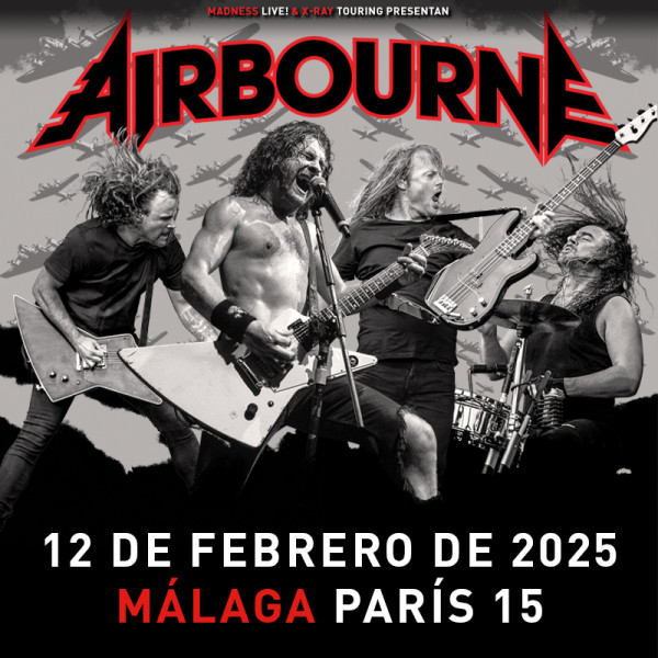 Airbourne + Asomvel (Málaga)