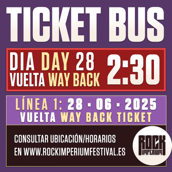 Bus Line 1: 28 June 2025 · WAY BACK (Cartagena)