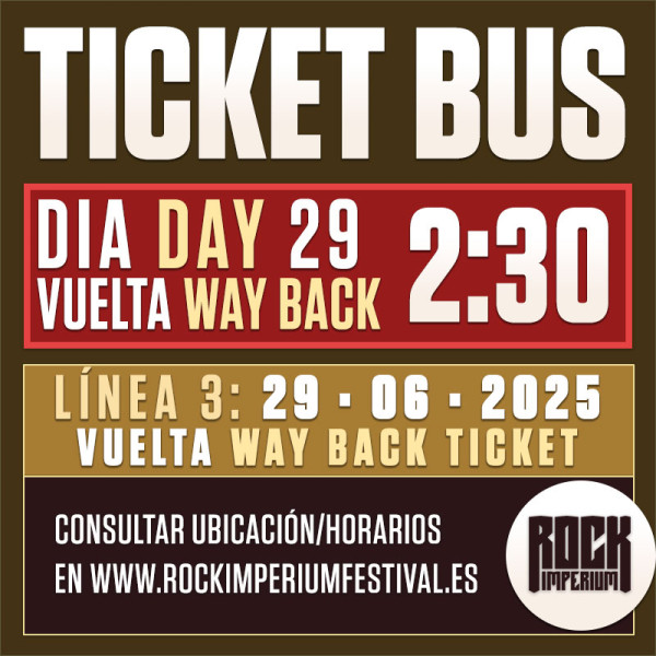 Bus Línea 3: 29 Junio 2025 · VUELTA (Cartagena)