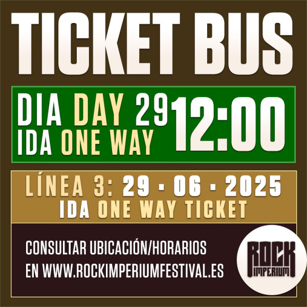 Bus Línea 3: 29 Junio 2025 · IDA (Cartagena)