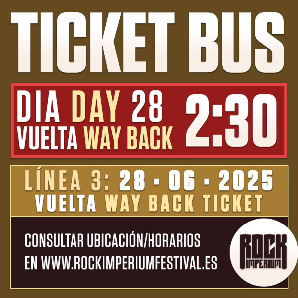 Bus Línea 3: 28 Junio 2025 · VUELTA (Cartagena)