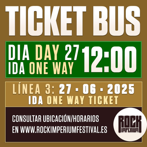 Bus Línea 3: 27 Junio 2025 · IDA (Cartagena)