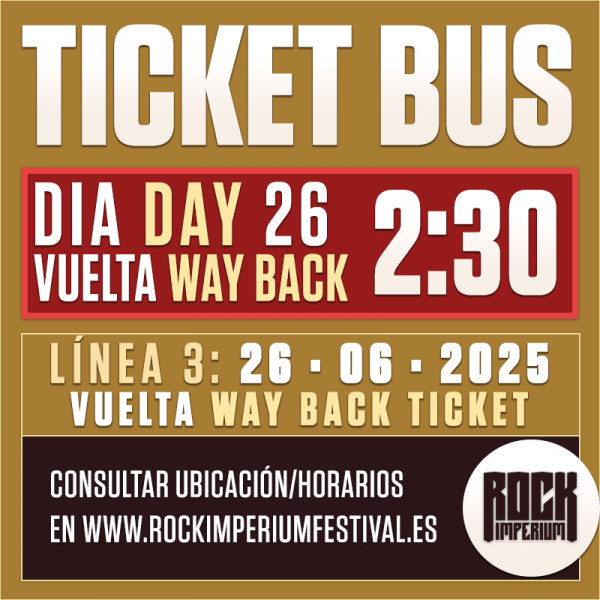 Bus Line 3: 26 June 2025 · WAY BACK (Cartagena)