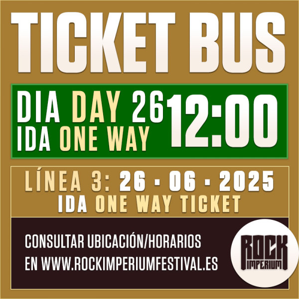 Bus Line 3: 26 June 2025 · ONE WAY (Cartagena)