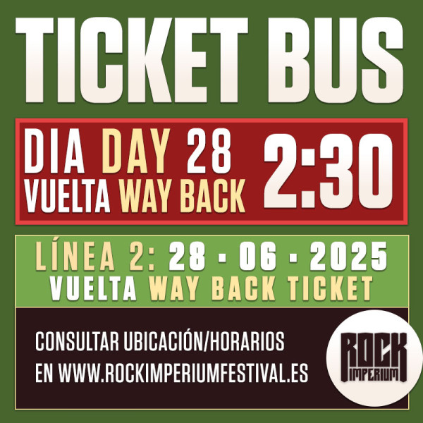 Bus Line 2: 21 June 2024 · WAY BACK (Cartagena)