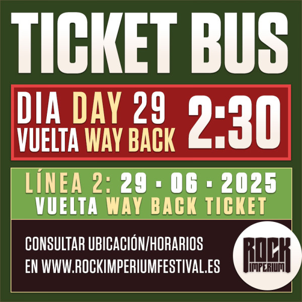 Bus Line 2: 29 June 2025 · WAY BACK (Cartagena)