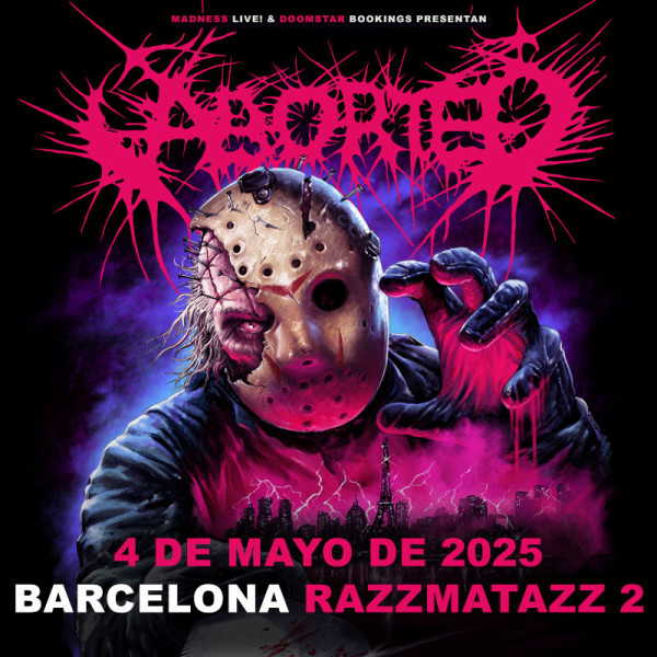 Aborted + Crypta + The Zenith Passage + Organectomy (Barcelona)