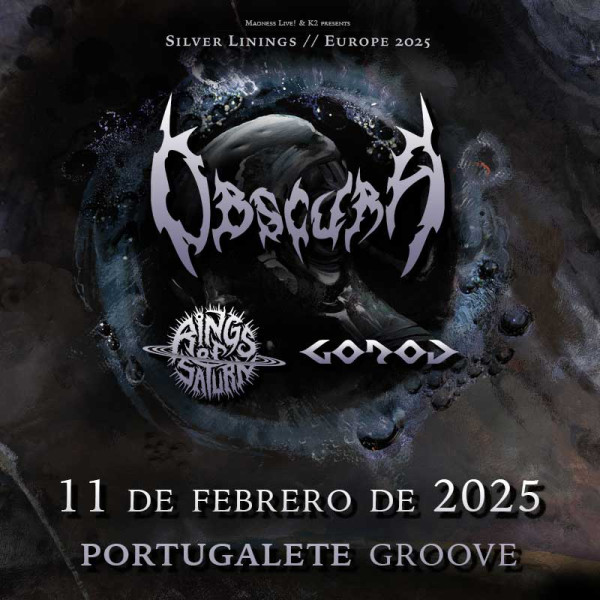 Obscura + Rings Of Saturn + Gorod (Portugalete)