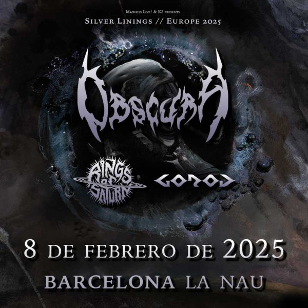 Obscura + Rings Of Saturn + Gorod (Barcelona)