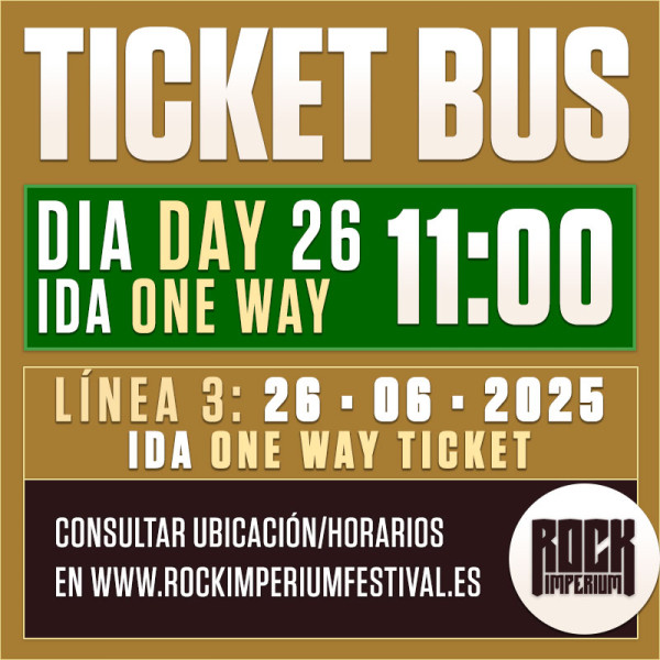 Bus Line 3: 26 June 2025 · ONE WAY (Cartagena)