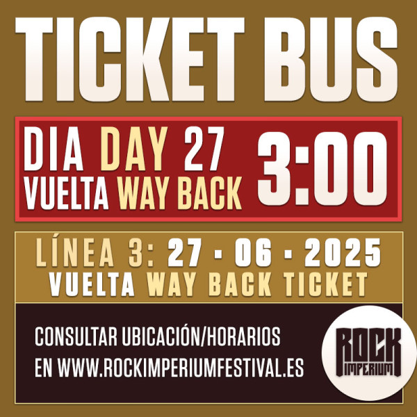 Bus Line 3: 27 June 2025 · WAY BACK (Cartagena)