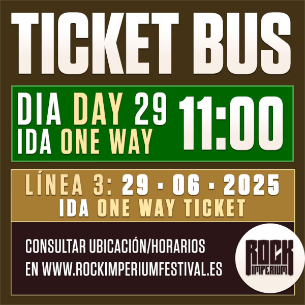 Bus Línea 3: 29 Junio 2025 · IDA (Cartagena)