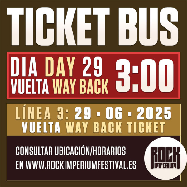 Bus Línea 3: 29 Junio 2025 · VUELTA (Cartagena)