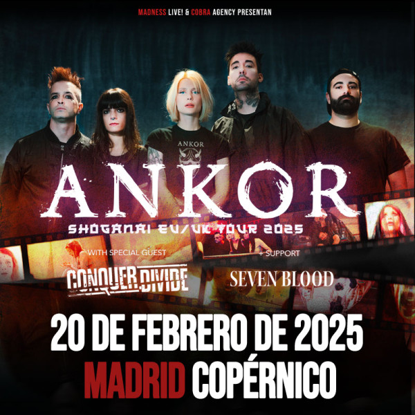 Ankor + Conquer Divide (Madrid)