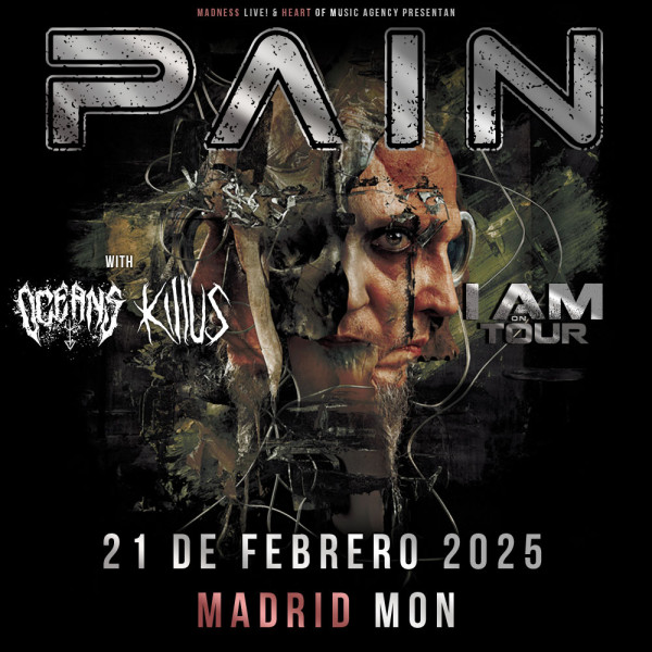 Pain + Oceans + Killus (Madrid)