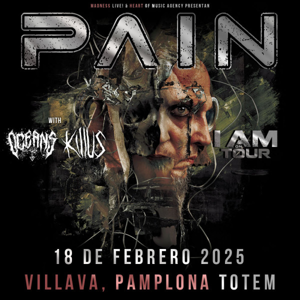 Pain + Oceans + Killus (Pamplona)