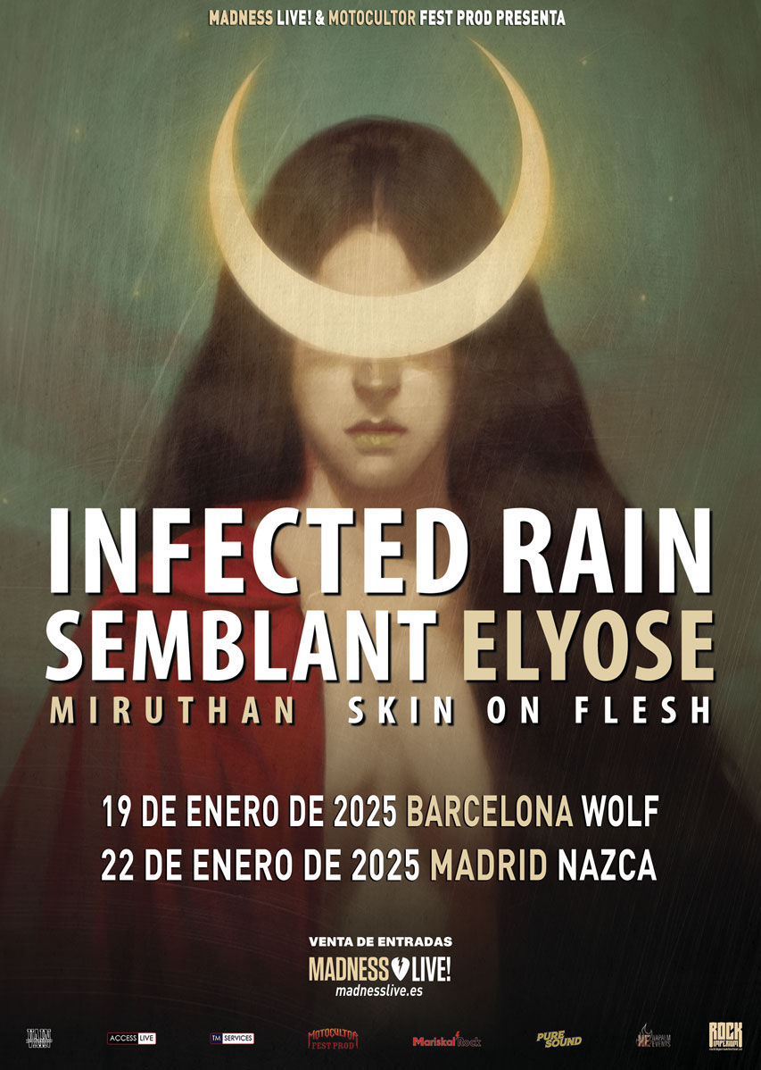 Infected Rain Harán Temblar Nuestros Escenarios En Enero